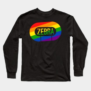 Derby Zebra Pride Long Sleeve T-Shirt